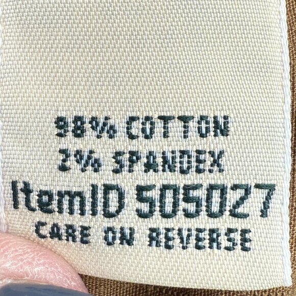 L.L. BEAN Women's EUC Stretch Ripstop Pull-On Pants Slim-Leg Camel | Size M - Picture 9 of 10